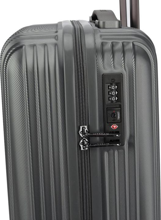 Actual product image Decent Tourister Handbagage Spinner 55 cm Grey (34 l)