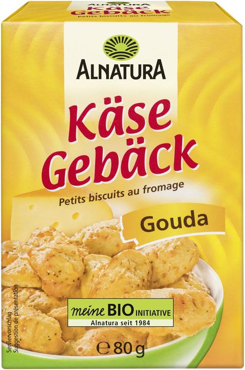 Image du produit Alnatura Biscuits au fromage bio Gouda 80g (80 g)