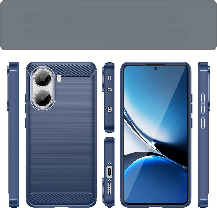 Produktbild Cover-Discount Metall Carbon Look (Xiaomi Poco X7 Pro)