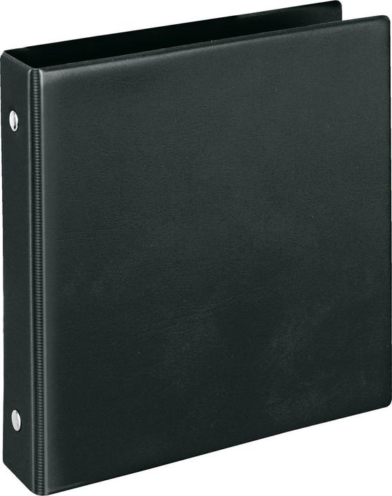 Veloflex Ring binder, index card file, 2-ring, 25 mm, A6, black (A6, 30 mm, 1 Piece)