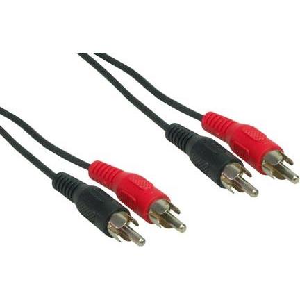 E+P Cinch-Anschlusskabel (5 m, Cinch), Audio Kabel