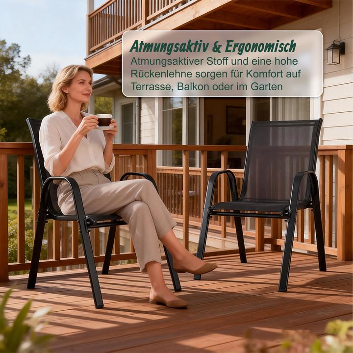 Immagine prodotto Relaxdays Set sedie da giardino