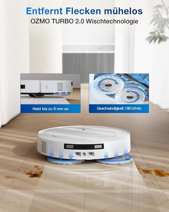Image du produit Ecovacs Deebot T50 Omni (15000 Pa, Torchon d'essuyage)