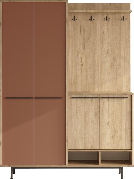 Quercia e piastrelle rosse