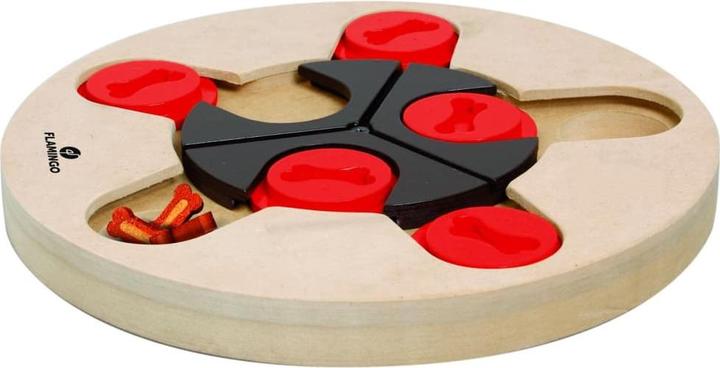 Actual product image Karlie Wooden Brain Train Athena (Intelligence toy dog)