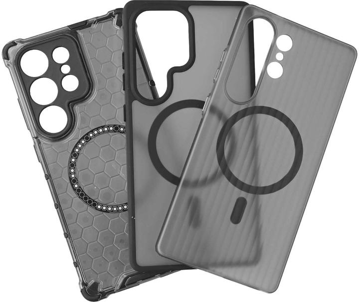 Actual product image 4smarts Qi2 Upgrade 3er Cover Set für Samsung Galaxy S25 Ultra (Samsung Galaxy S25 Ultra)