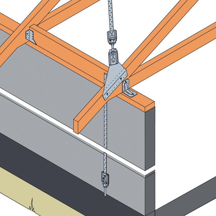 Produktbild Simpson Sst Windrispenbänder (Lochbandeisen, 1 Stk.)