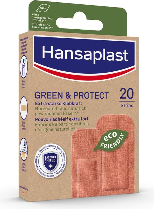 Actual product image Hansaplast Green & Protect (20x)