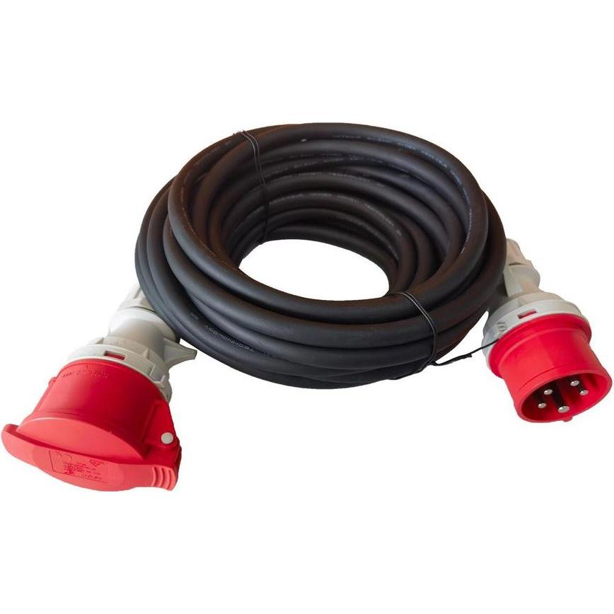RS PRO, Prolunga, 25m 1 Socket CEE Extension Lead, 400 V, IP44 (25 m)