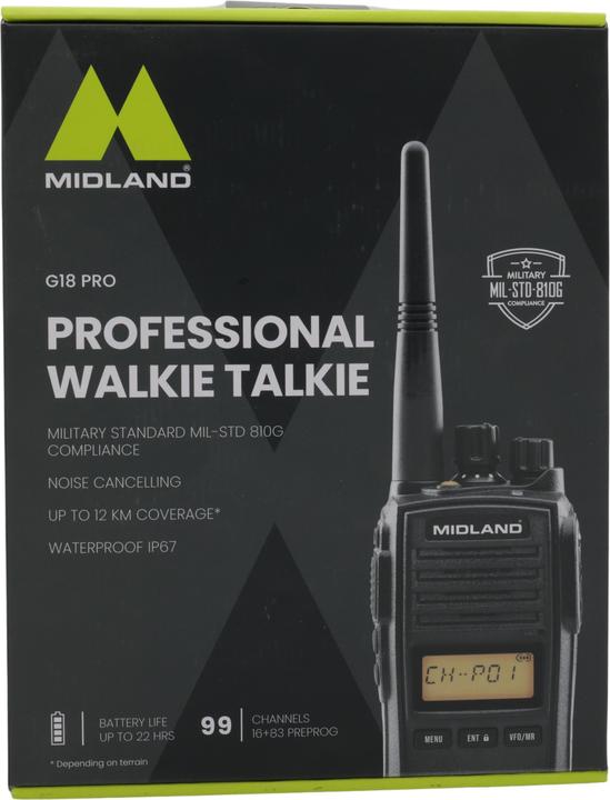 Produktbild Midland G18 PRO NC (12 km)