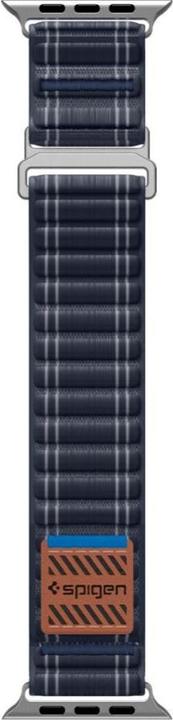 Actual product image Spigen WBF0 Apple Watch (44/45mm) / Watch 10/11 (46mm) / Ultra (49mm) Band Navy (Fabric, Nylon, Plastic)