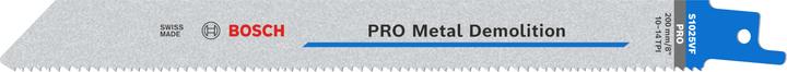 Actual product image Bosch Professional Zubehör PRO Metal Demolition S1025VF blade, 1.25 x 19 x 200 mm, 5 pcs.