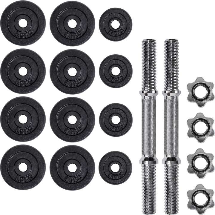 Produktbild tectake Kurzhantel (2 x 15 kg)