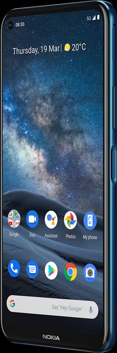 Actual product image Nokia 8.3 (128 GB, Polar Night, 6.81", Hybrid Dual SIM, 64 Mpx, 5G)