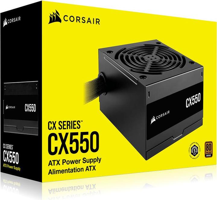 Actual product image Corsair CX550 (550 W)