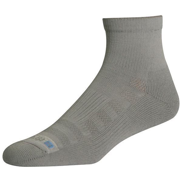 Drymax, Unisex, Sportsocken, Lite Hiking 1/4 Crew (M), Grau