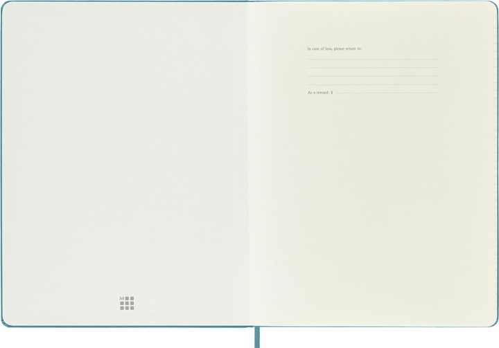 Image du produit Moleskine Classique (19 x 25 cm, À rayures, Couverture rigide)
