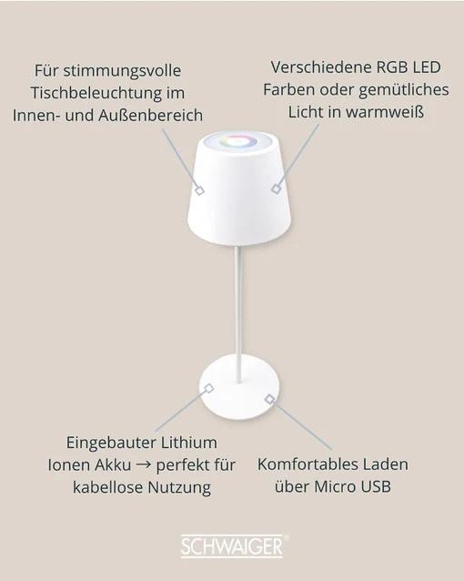 Produktbild Schwaiger Tischleuchte (200 lm)
