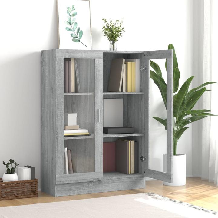 Actual product image vidaXL Vitrinenschrank (82.50 x 30.50 x 115 cm)