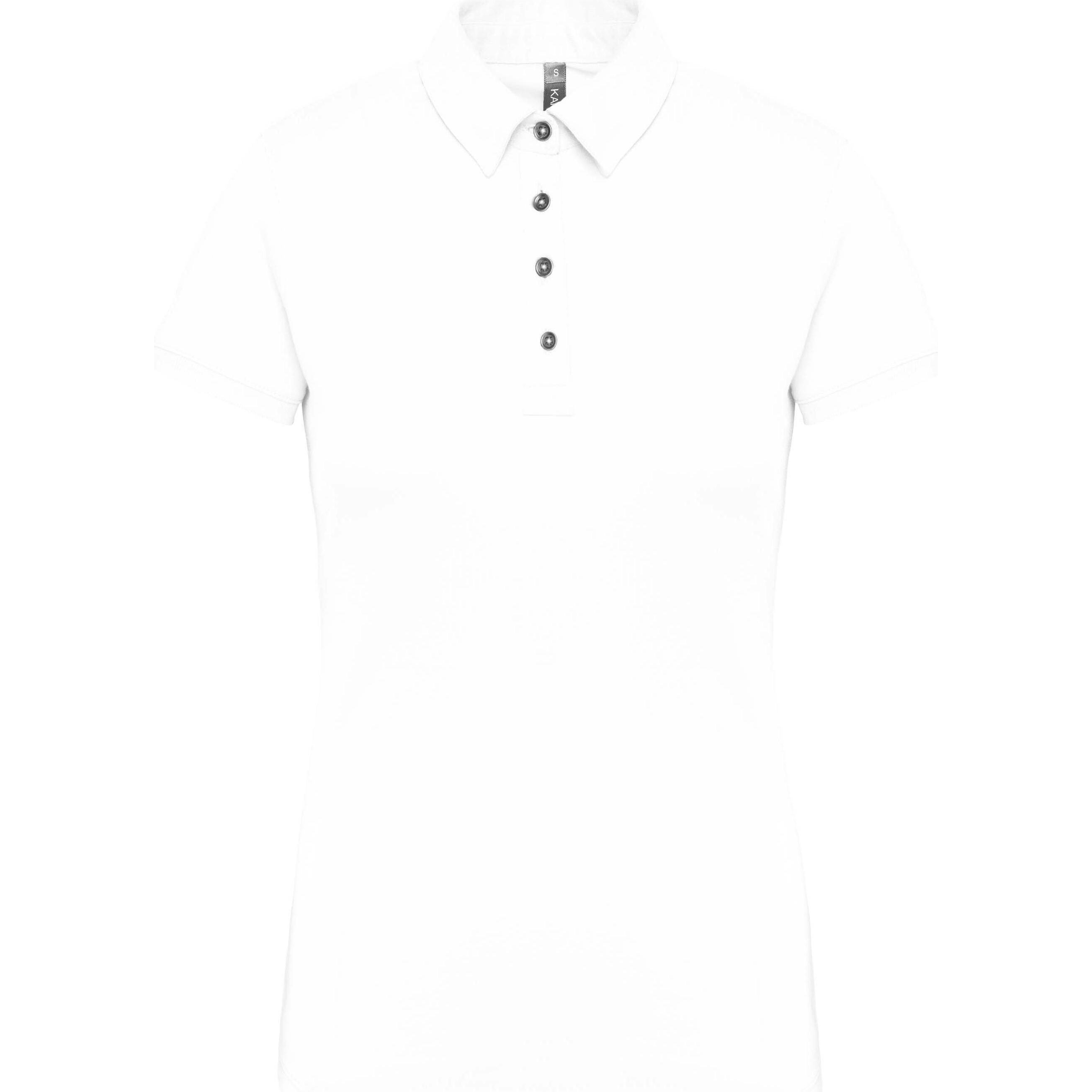 Kariban, Damen, Shirt, Jersey, Weiss, (XS)