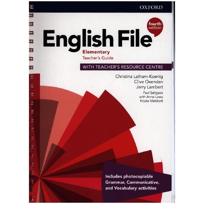 Thumbnail - English File: Elementary: Teacher's Guide with Teacher's Resource Centre, Schulbücher von Clive Oxenden, Christina Latha...