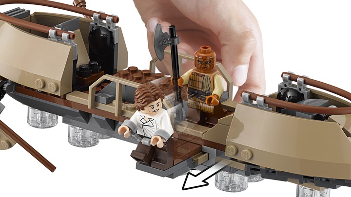 Produktbild LEGO Desert Skiff Escape (75174, LEGO Star Wars)
