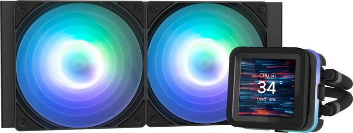 Actual product image Zalman KOI ALPHA2 DS 240mm AIO - Black