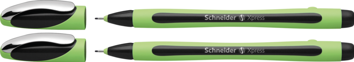 Immagine prodotto Schneider Fineliner, Xpress, 0,8 mm, 2 pezzi (Nero, 2 x)