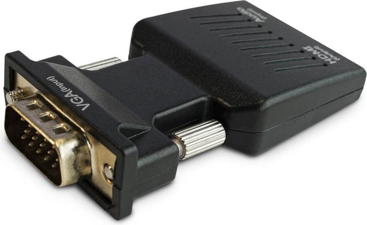 Produktbild Savio Adapter AV D-Sub (VGA) - HDMI + USB-A + 3,5 mm schwarze Klinke (CL-145) (0.00 m, HDMI)