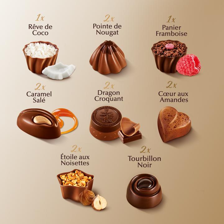 Produktbild Lindt Connaisseurs Pralinés Assortiert (143 g)