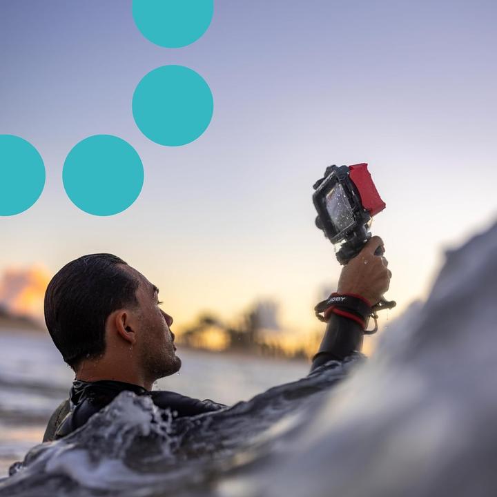 Actual product image Joby SeaPal Bluetooth trigger handle