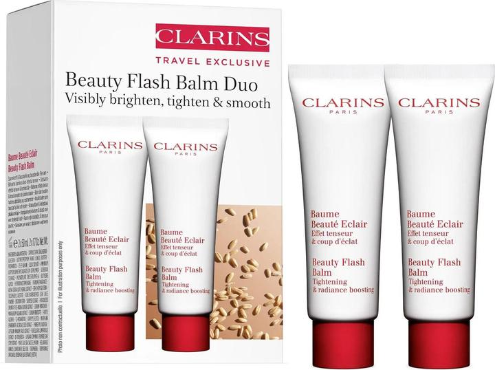 Image du produit Clarins Beauty Flash Balm Duo Set Gift Set (Kit de soins du visage)