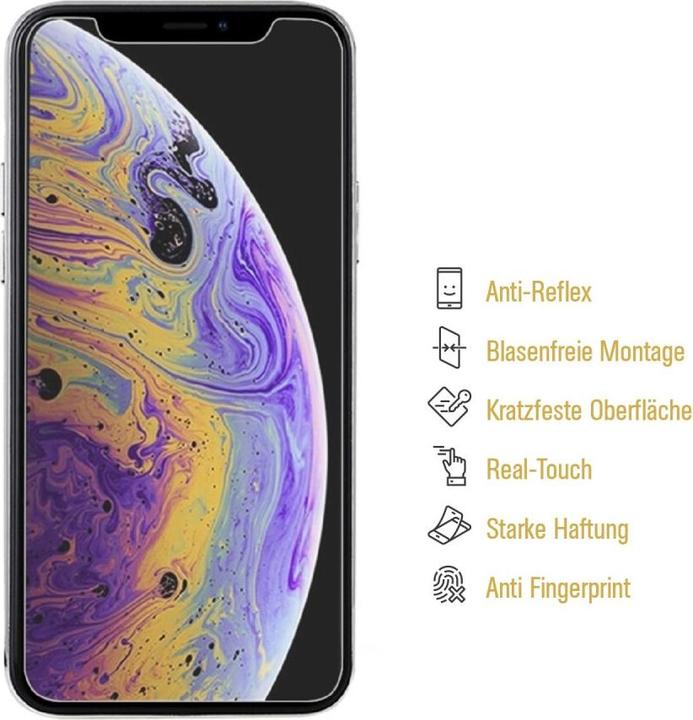 Produktbild Protectorking 2x Panzerfolie Anti-Shock matt entspiegelt (2 Stk., Apple iPhone XS Max)