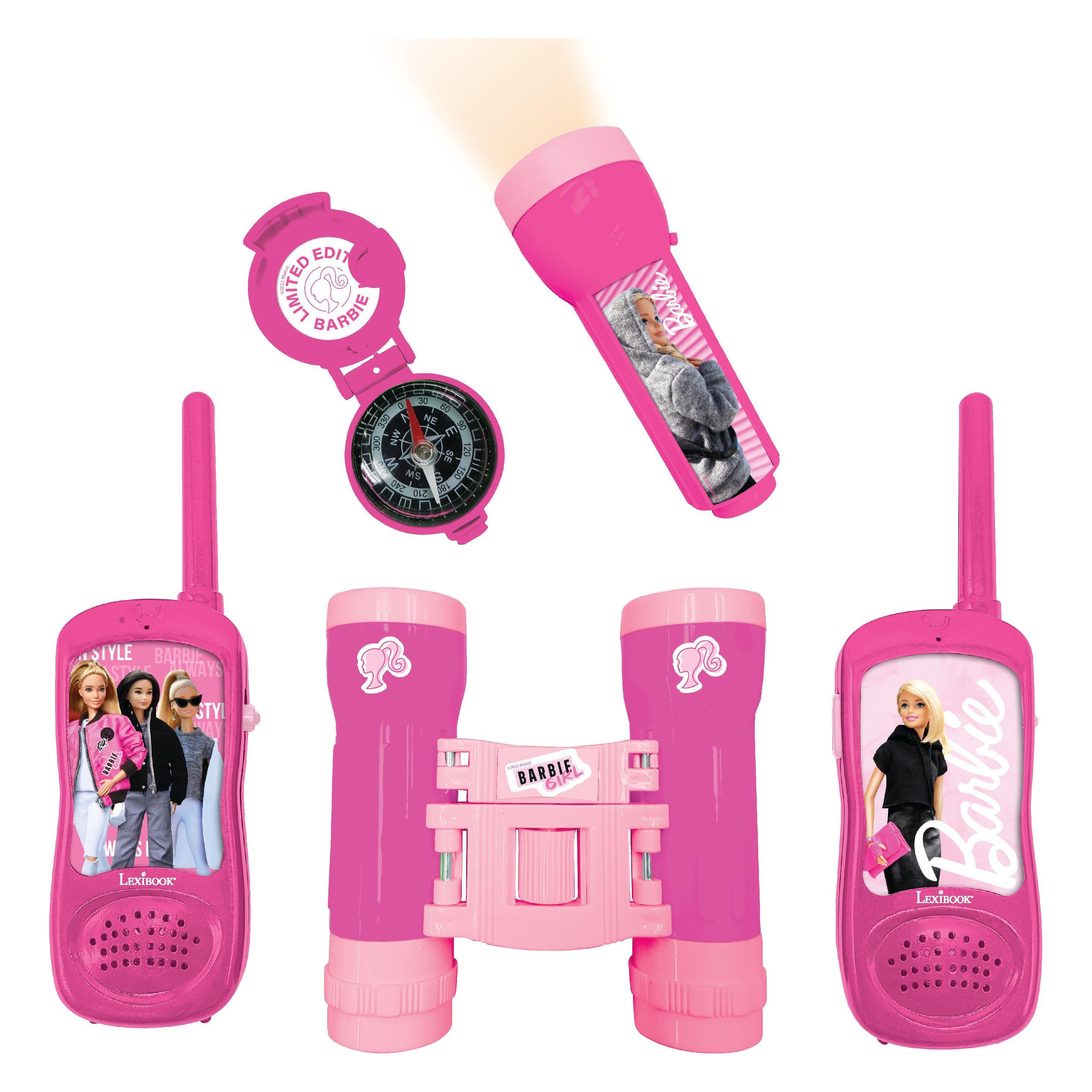 Lexibook Barbie - Adventure Set (RPTW12BB) (0.12 km), Walkie Talkie