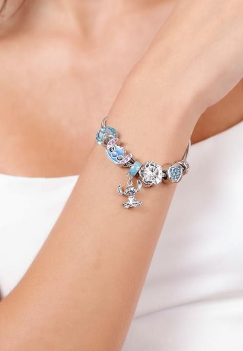 Immagine prodotto Peers Hardy Silver Plated Stitch Charm Bracelet (Acciaio inossidabile)