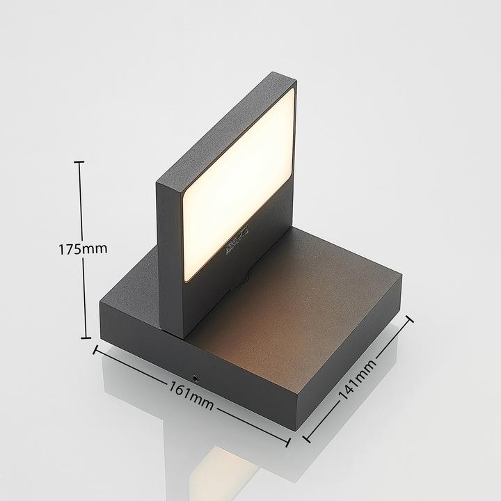 Actual product image Lucande Silvan (650 lm, IP65)