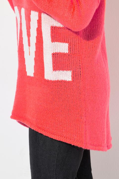 Image du produit Angel of Style Pull coupe évasée, inscription LOVE (58, 60)