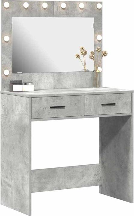 Produktbild vidaXL Beton-Graue Vanity (41 x 41 x 135 cm)