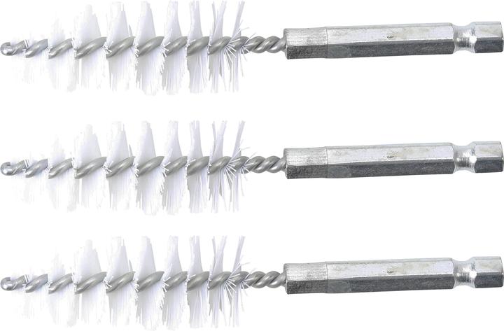 Productafbeelding BGS Nylon borstel | 19 mm | Aandrijving zeskantkop 6,3 mm (1/4") | 3 stuks.