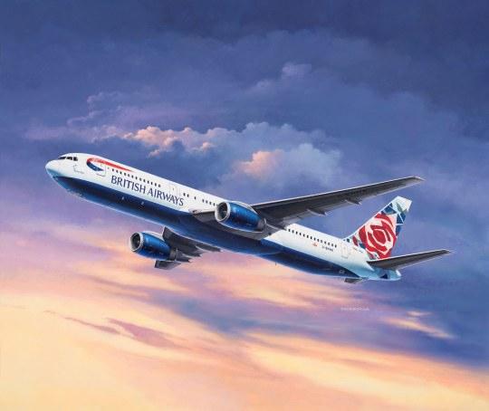 Produktbild Revell 03862 RV 1:144 Boeing 767-300ER British Airways Chelsea Rose Flugmodell Bausatz 1:144