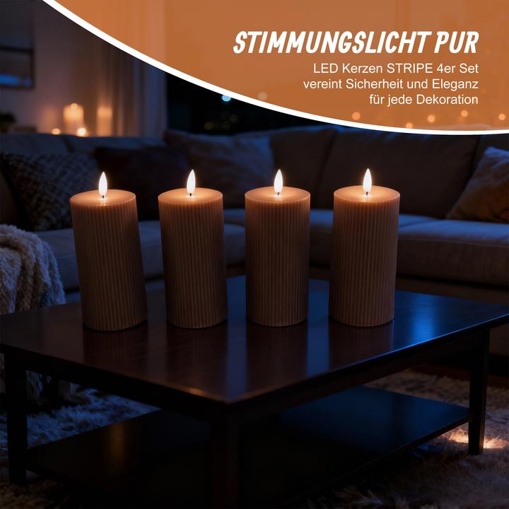 Immagine prodotto Relaxdays 4 candele (4x)