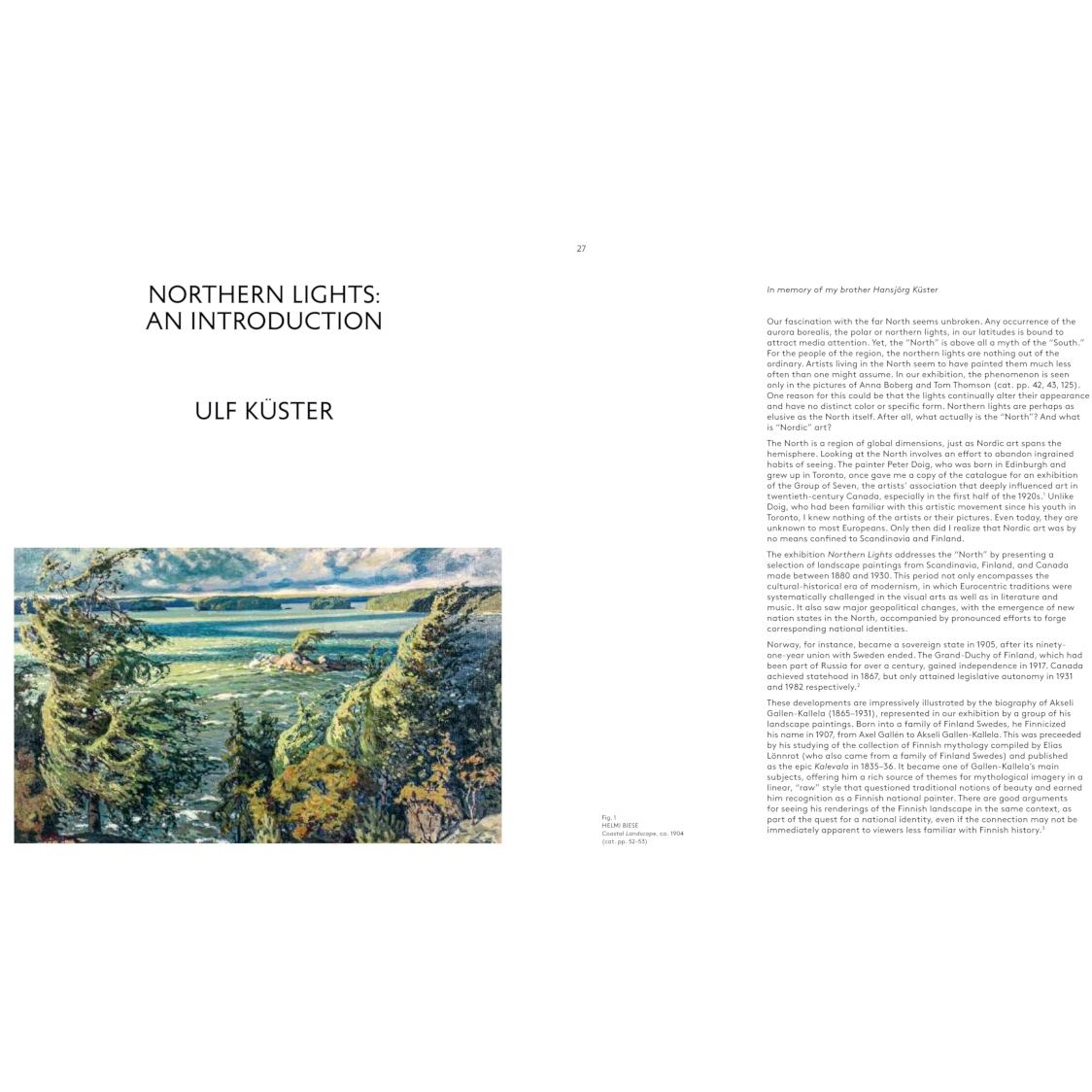 Thumbnail - Northern Lights, Sachbücher von Riehen, Basel Ulf Küster für die Fondation Beyeler