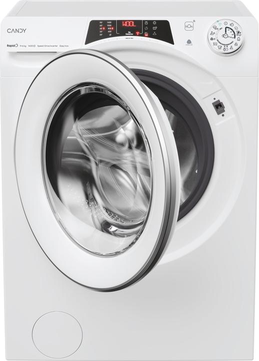 Actual product image Candy Rapidα ROW4964DWMST1-S washer-dryer Free installation Front loading White D