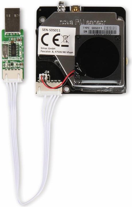 Actual product image Joy-it Sensor module sen-sds011