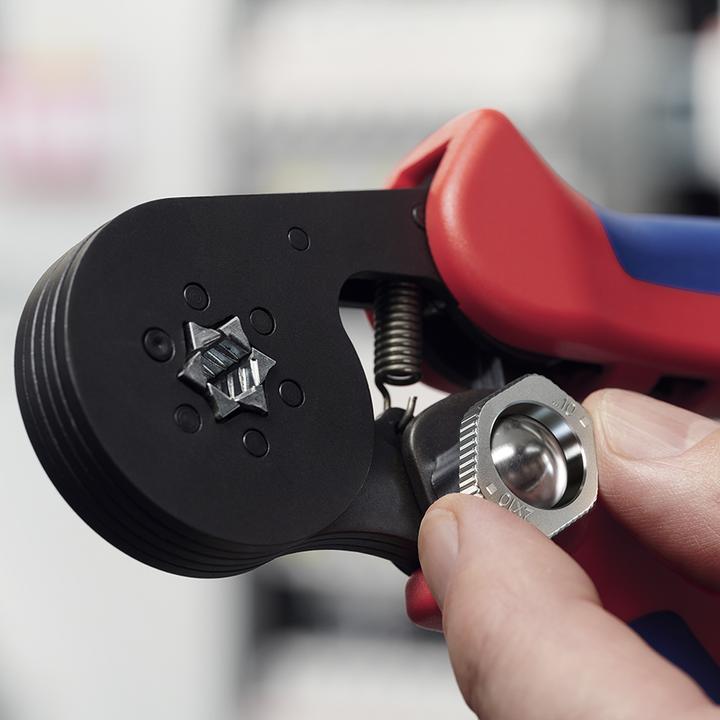 Image du produit Knipex Pince à sertir auto-réglable (180 mm)
