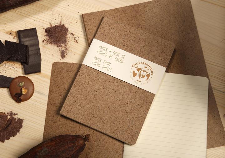 Image du produit Clairefontaine Cahier Cacao (A4, À rayures, Couverture rigide)