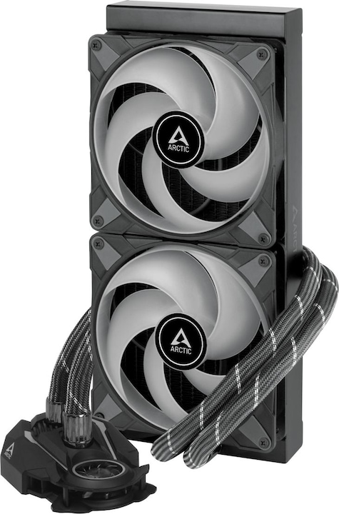 Productafbeelding Arctic Liquid Freezer II-280 RGB Zwart met controller