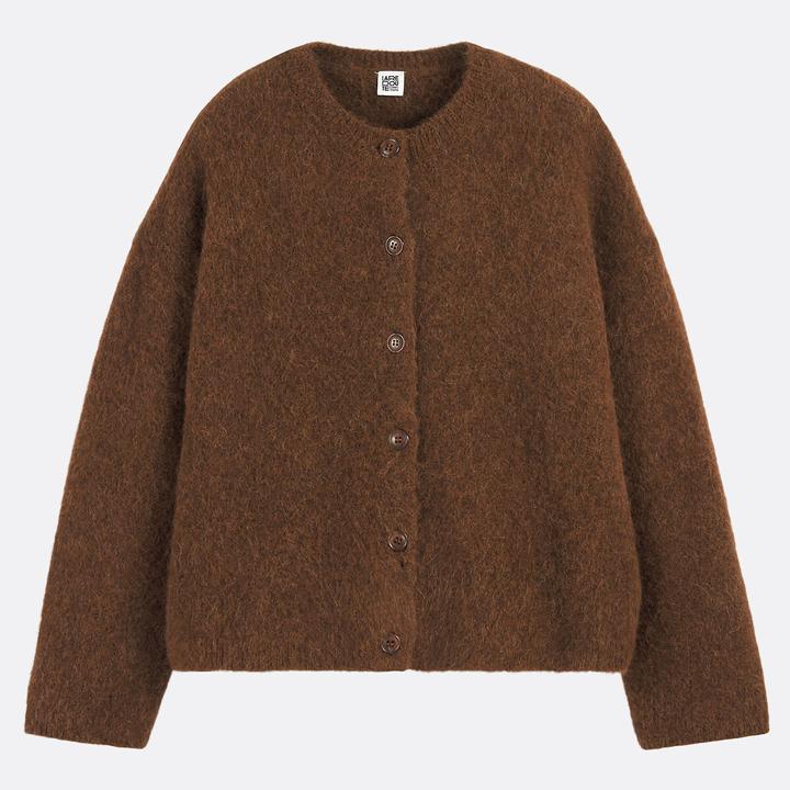 Produktbild La Redoute Collections Strickjacke aus Alpaka-Mischung (XL)