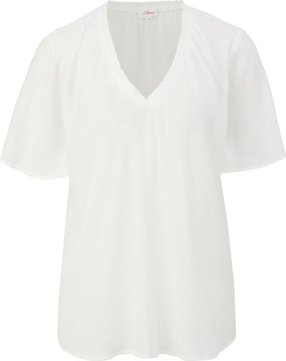 Immagine prodotto s.Oliver Bluse Viskosebluse mit V-Ausschnitt im Relaxed Fit (36)