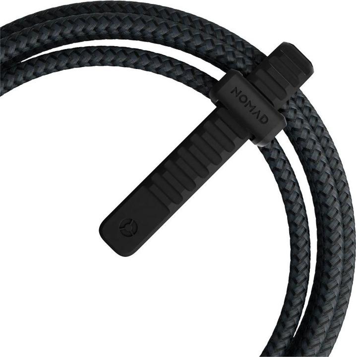 Produktbild Nomad Kevlar-Kabel USB-C zu USB-C 1,5 m Carbid (1.50 m, USB 2.0, 240 W)